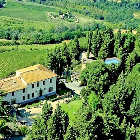 別荘 Tuscan Haven With Pool サン・カシャーノ・イン・ヴァル・ディ・ペーザ